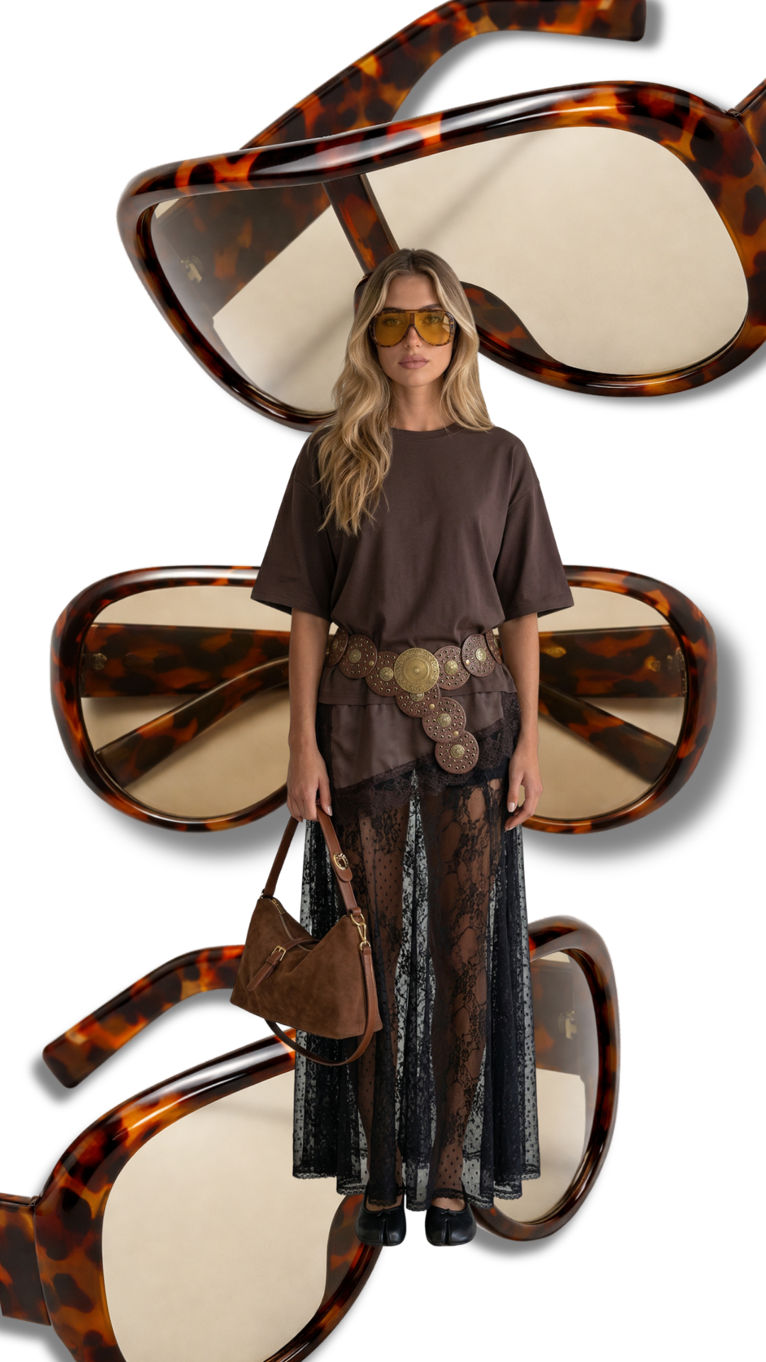 Gafas Sahara de Sol – Estilo aviador retro de lujo | Kprichic