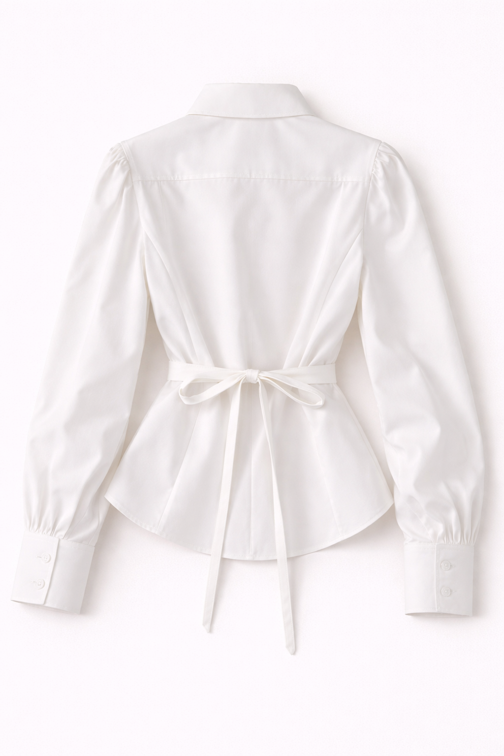 Blusa Seoul – Camisa blanca ajustada estilo coreano chic | Kprichic
