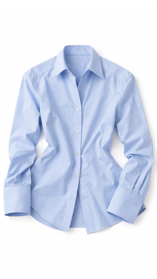 Blusa Charlotte Puff – Camisa blanca elegante con mangas abullonadas | Kprichic