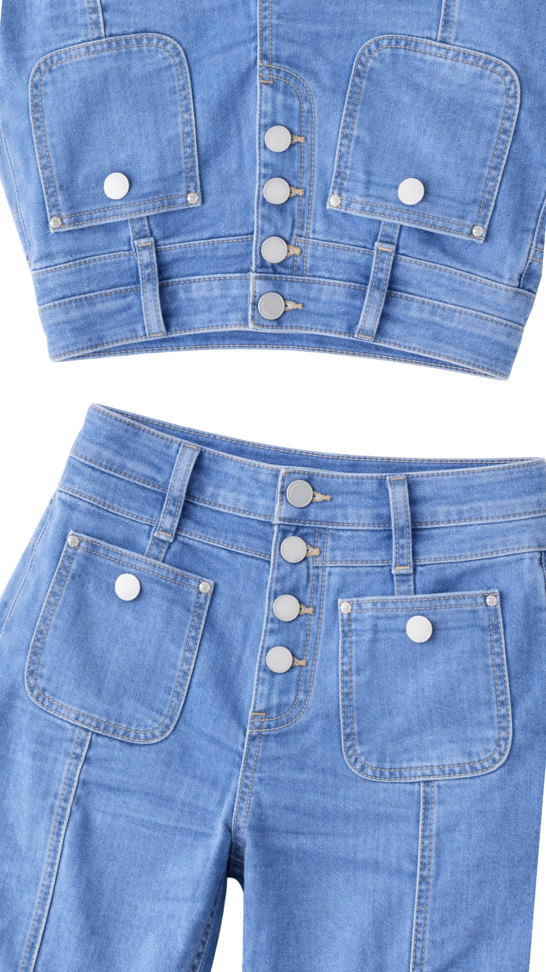 Jeans Dakota – Vaqueros acampanados de tiro alto | Kprichic
