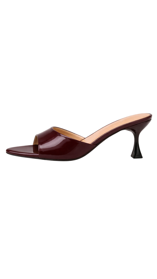 Sandalias Mirage Heel – Tacón alto efecto espejo con punta fina | Kprichic