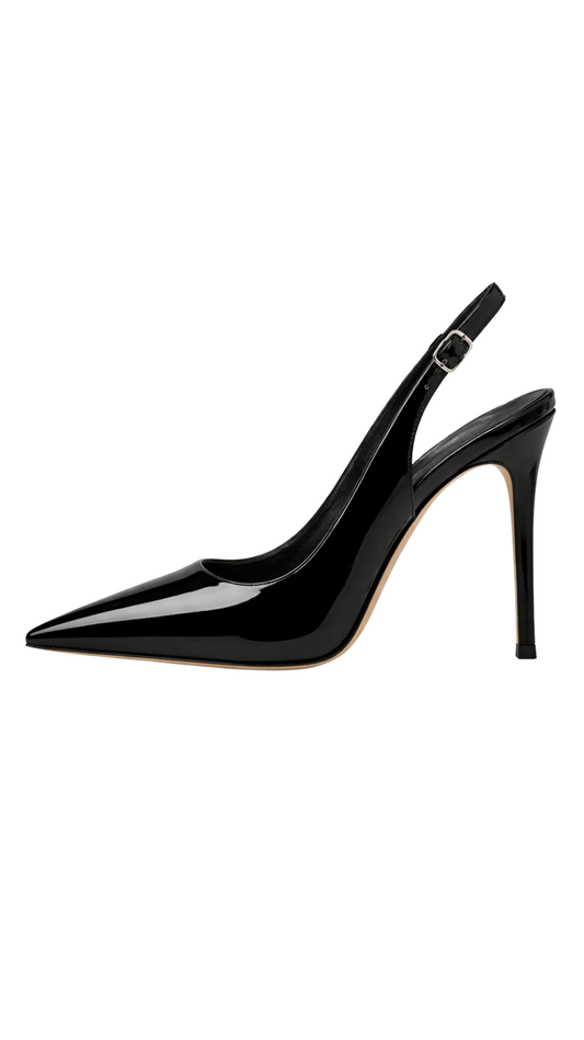 Tacones Velvet Night – Tacón alto con acabado brillante | Kprichic