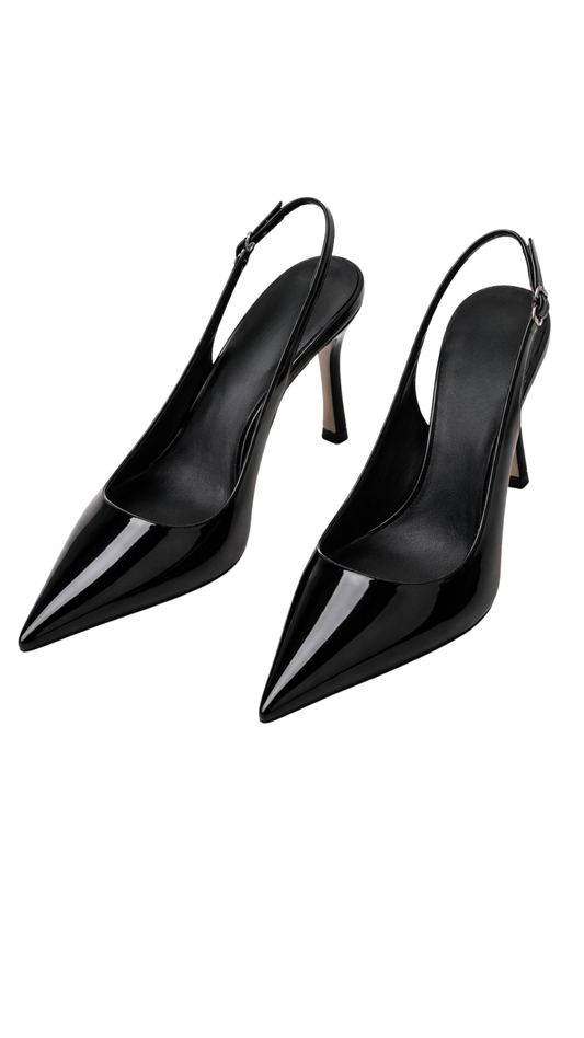 Tacones Velvet Night – Tacón alto con acabado brillante | Kprichic