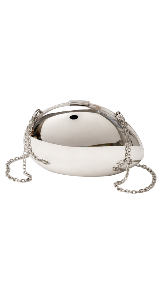 Bolso Shell Aurora metálico – Diseño concha brillante para eventos | Kprichic