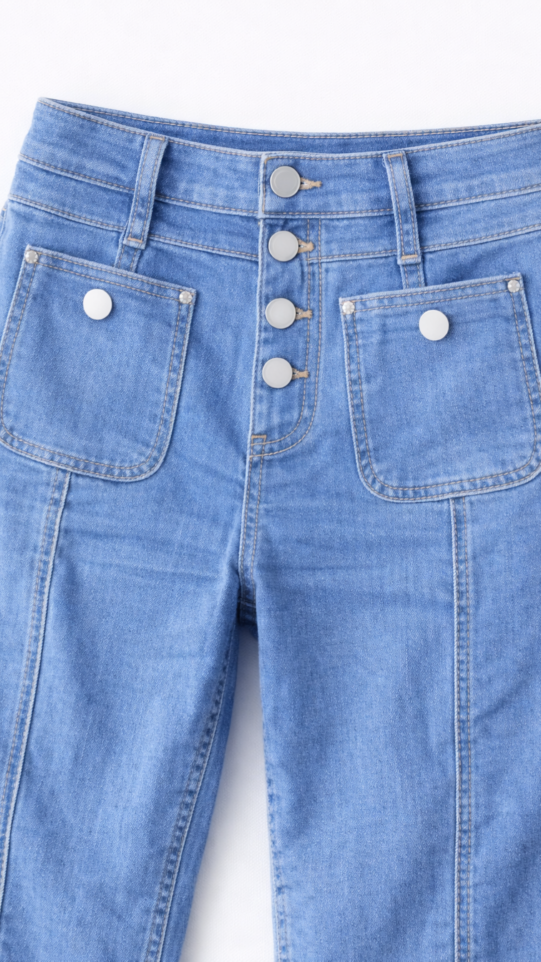 Jeans Dakota – Vaqueros acampanados de tiro alto | Kprichic