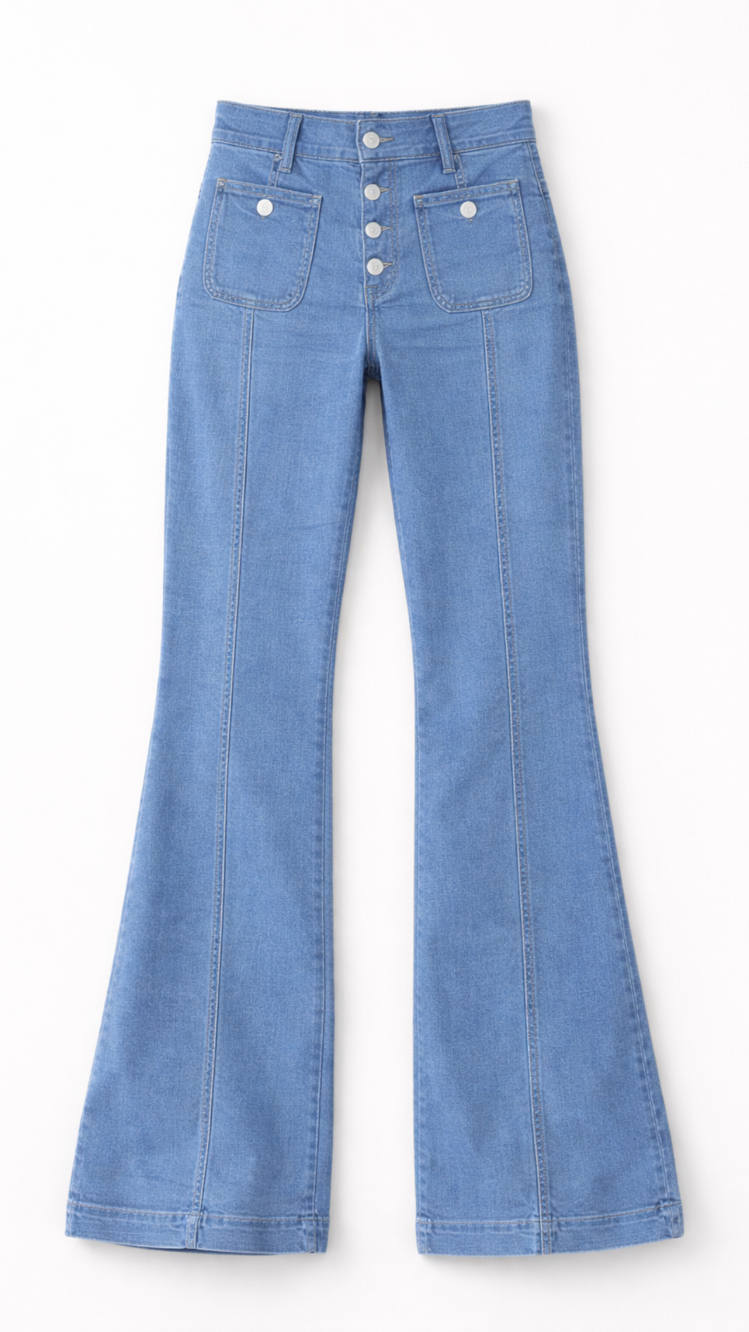 Jeans Dakota – Vaqueros acampanados de tiro alto | Kprichic